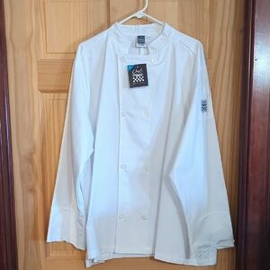 New With Tags - Chef Works White Chef Coat 2XL